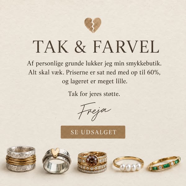 Oprydningsudsalg slutter i dag!