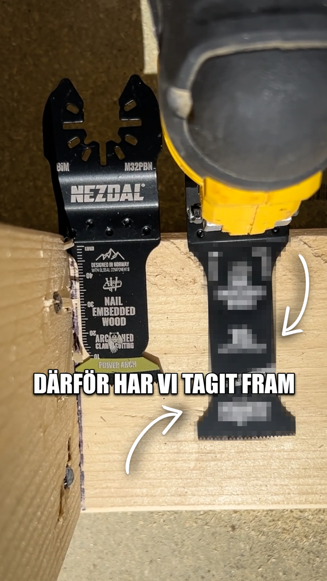 Nyhet: Extra Långa Multisågblad
