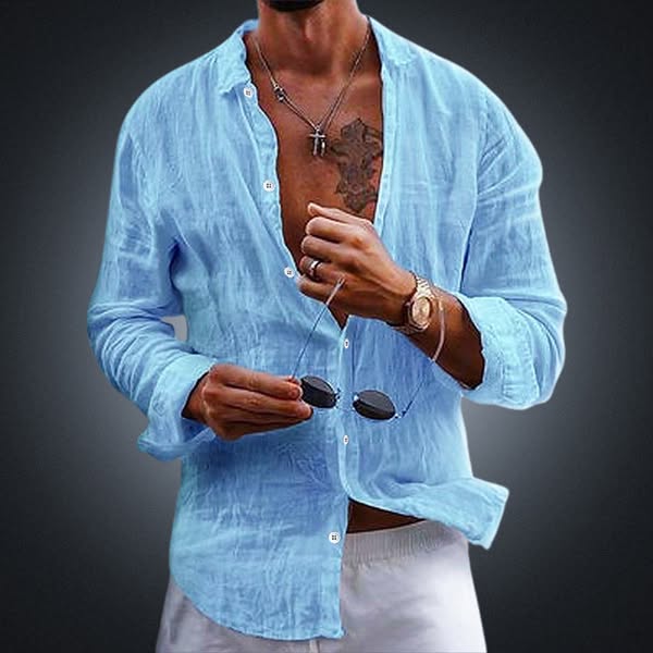 Anderson Cotton-Linen Shirt