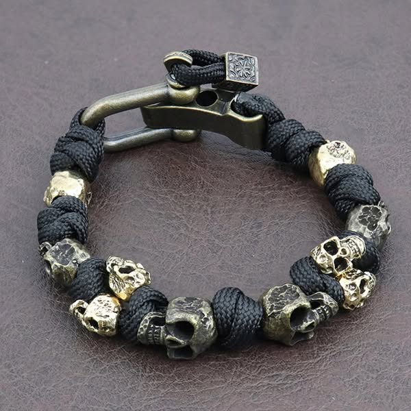 Raven Skull Bracelet