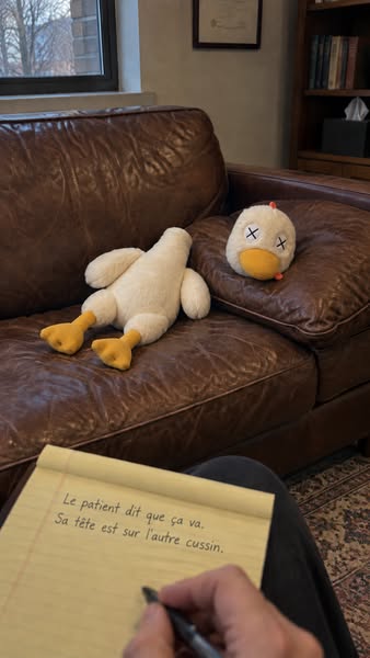 Le patient dit que ça va.