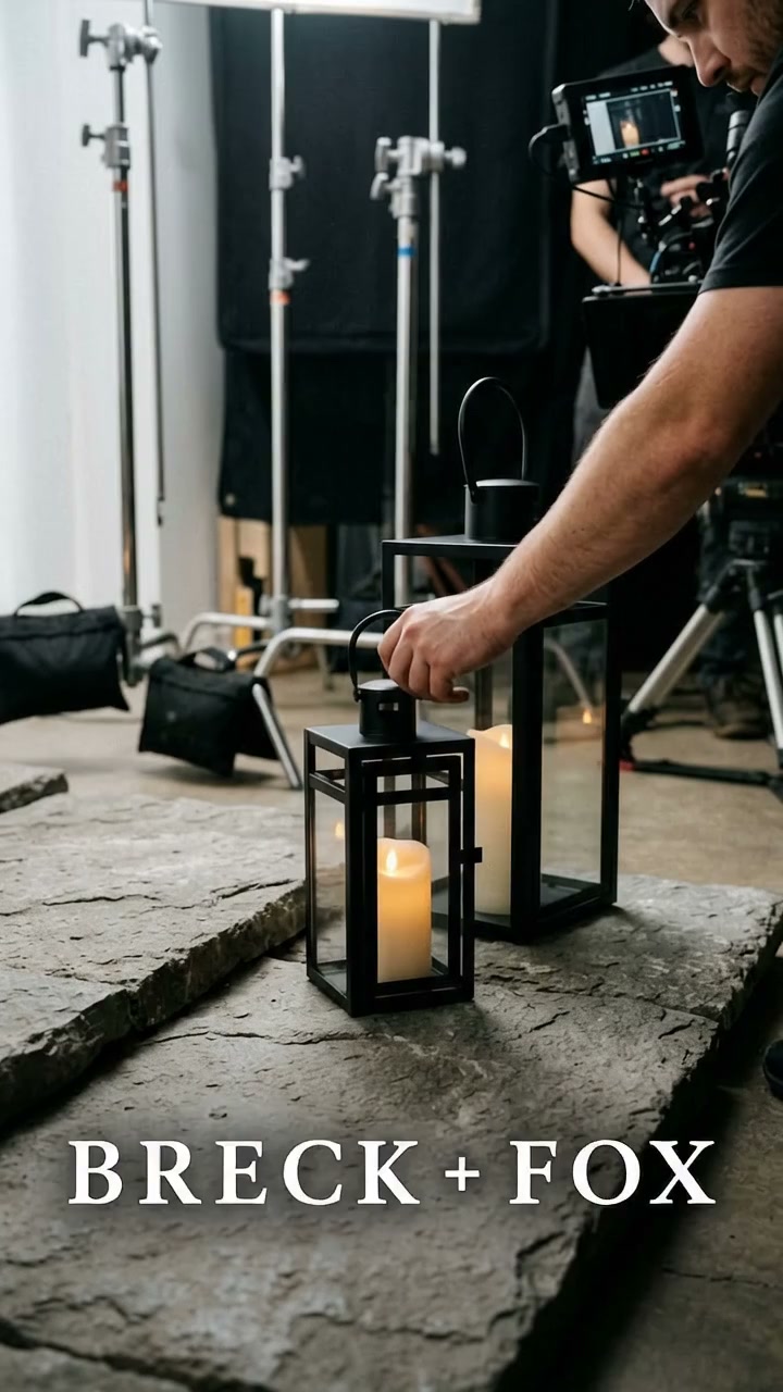Candle Lanterns 3-Piece Set