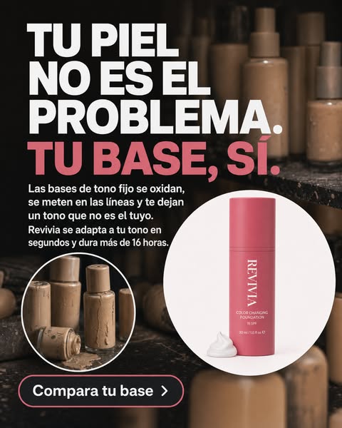 La base viral que se adapta al tono de tu pie