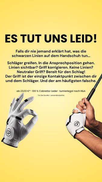 Perfekter Griff bei jedem Schlag!