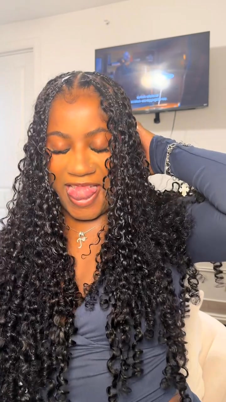 Lightweight Burmese Curly Hair