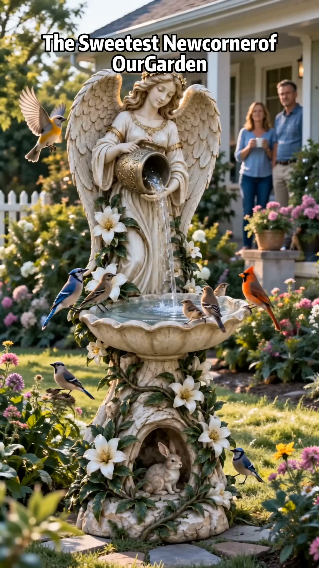 A Peaceful Little Reminder in Your Garden