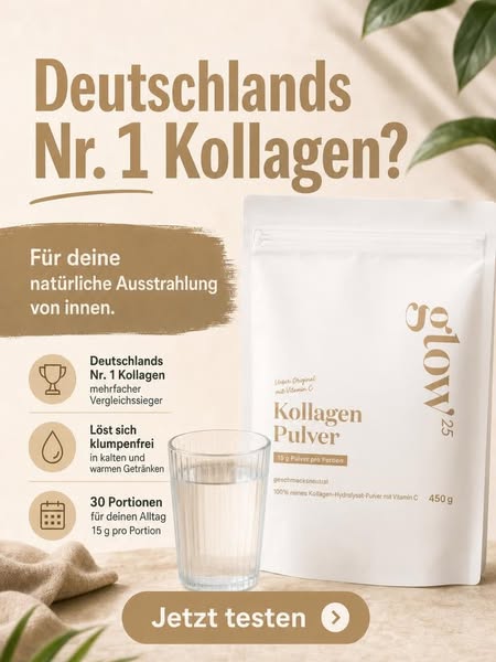 Warum trinken so viele Deutsche dieses Kollagen?