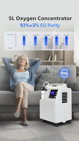 93%±3% Purity Oxygen Concentrator