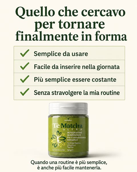 Il Rituale Mattutino per Tornare in Forma