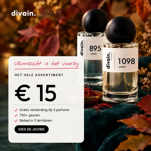 +750 parfums van 100 ml voor € 15