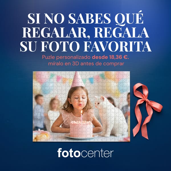 Tu puzle personalizado desde 18,36 €