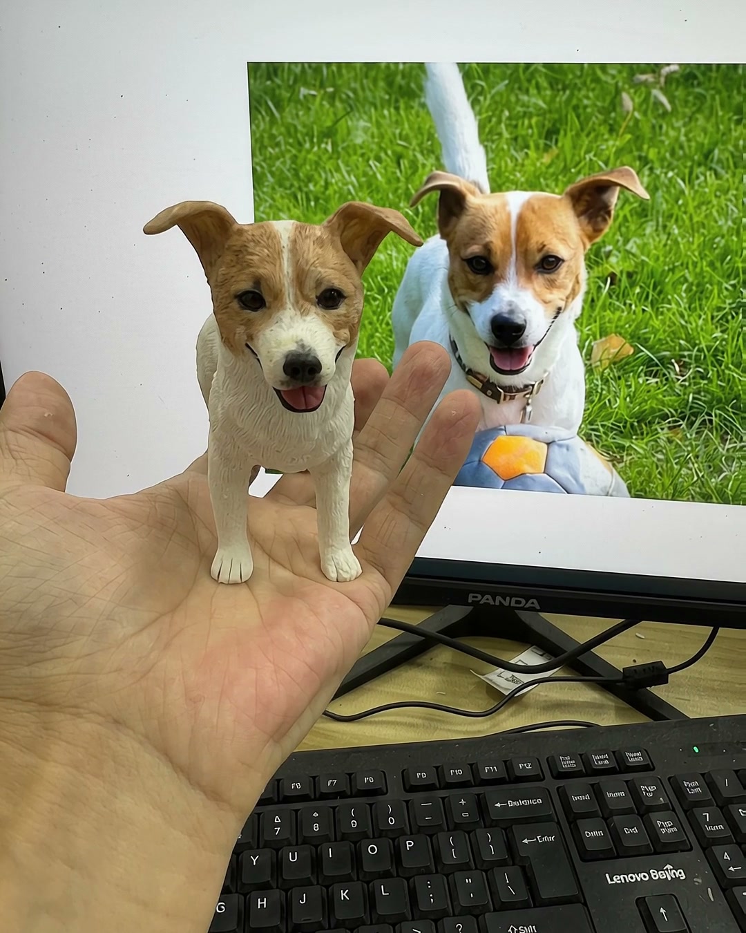 Ihr Tier als handgemachte Figur