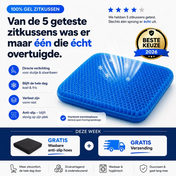 Comfort bij ieder zitmoment.