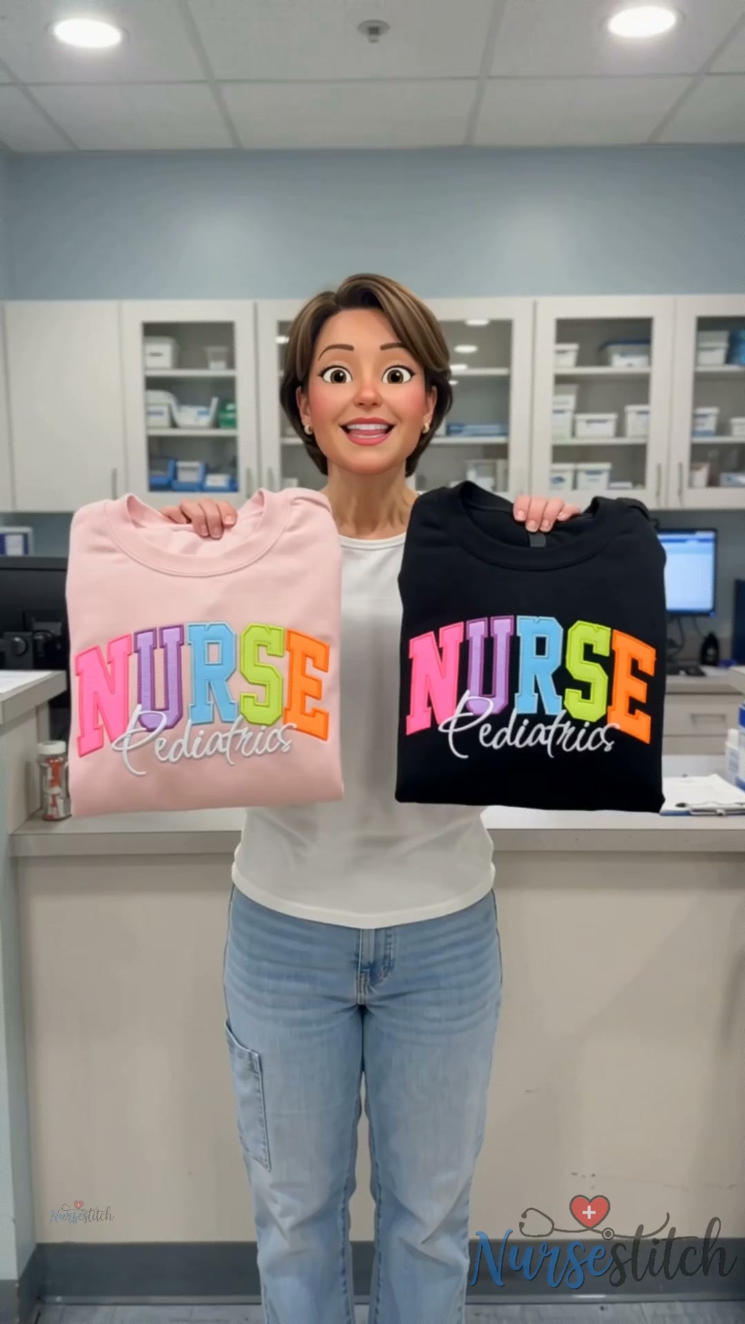 Design Your Custom Neon Glitter Shirt