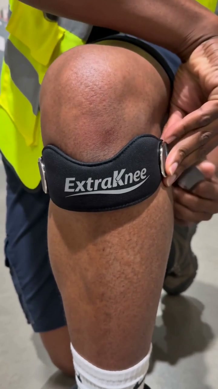 Knee pain gone by end of shift