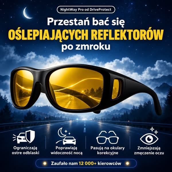 Koniec z oślepiającymi światłami po zmroku!