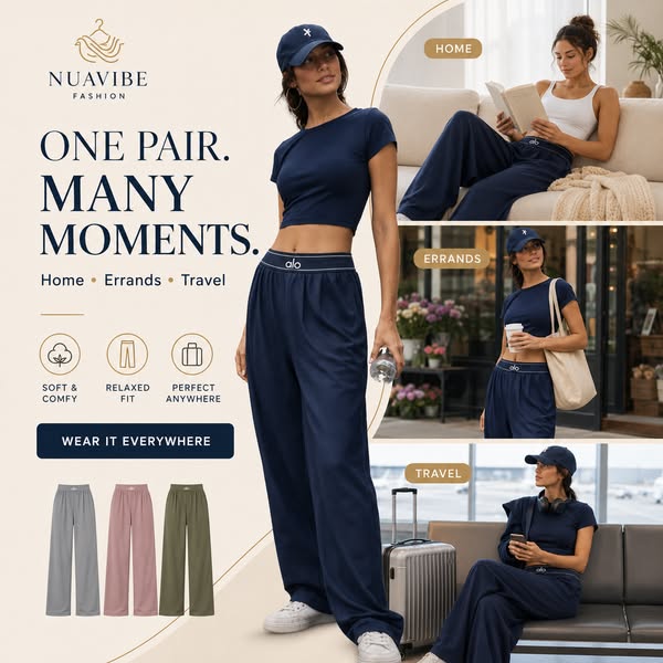 THE PANTS YOU’LL WANT TO LIVE IN.