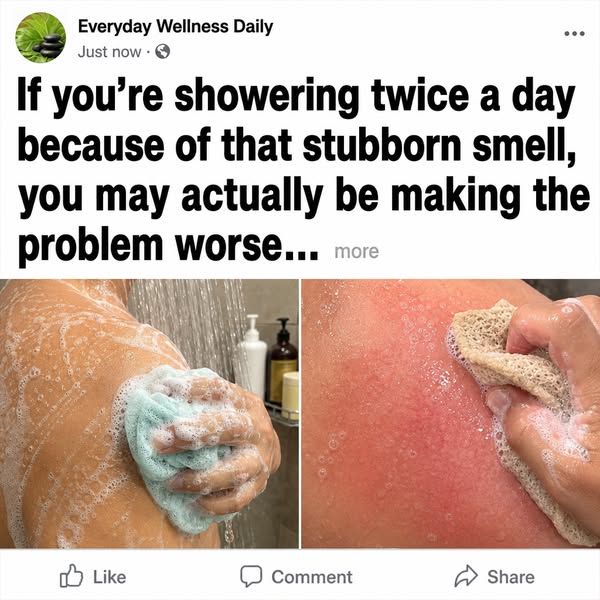 Why Showering More Isn’t Working