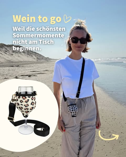 Wein to go- hands-free & isolierend