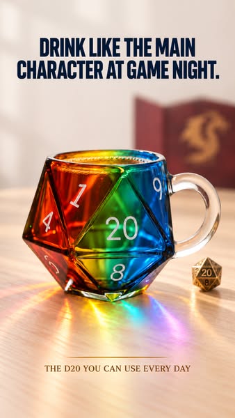 The Ultimate D20 Mug