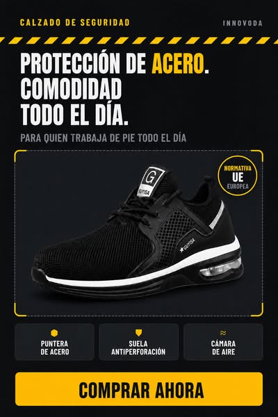 Se acabaron los pies cansados por el trabajo