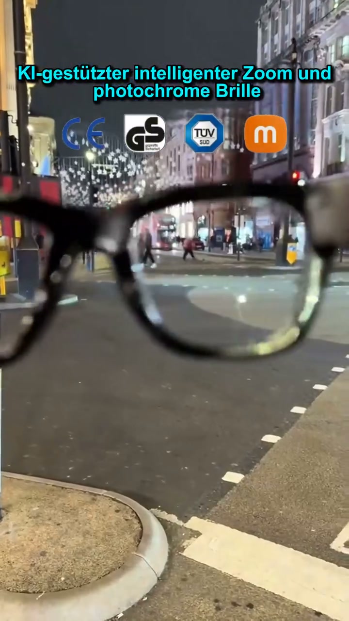 Egal ob kurz- oder weitsichtig – die neue KI-Brille sorgt sofort für scharfe Sicht!