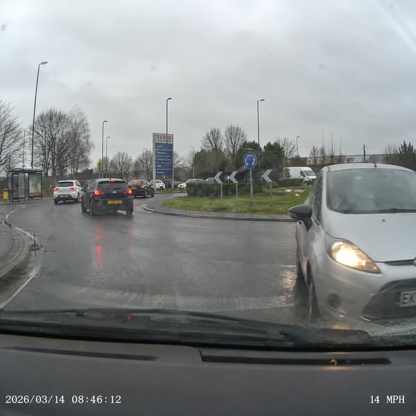 I nearly didn't make it round that roundabout