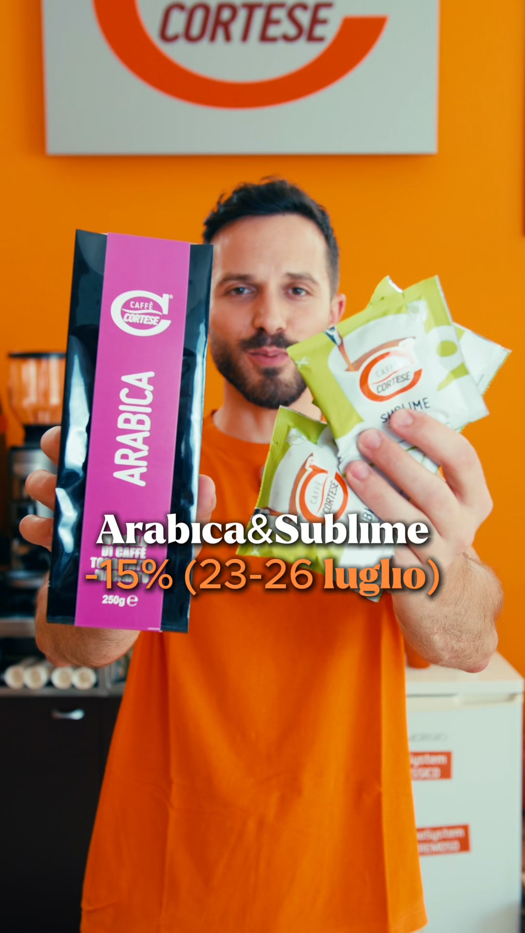 15% di sconto su Arabica e Sublime