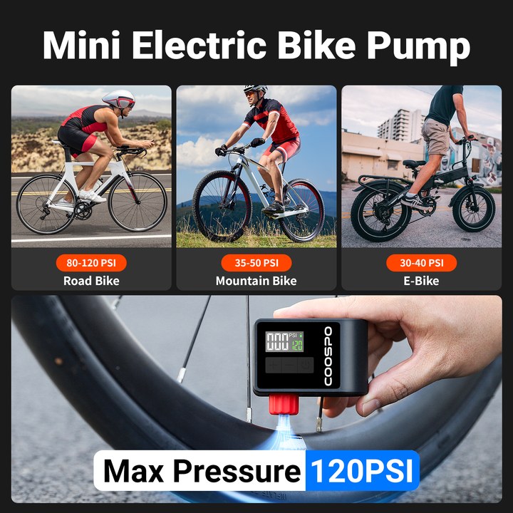 Get COOSPO Mini Air Pump Now!