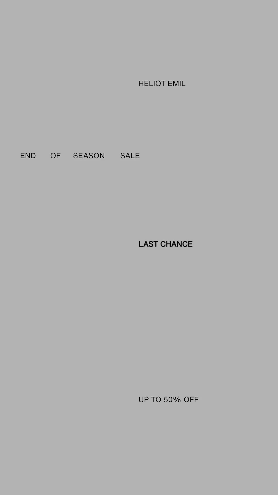 LAST CHANCE