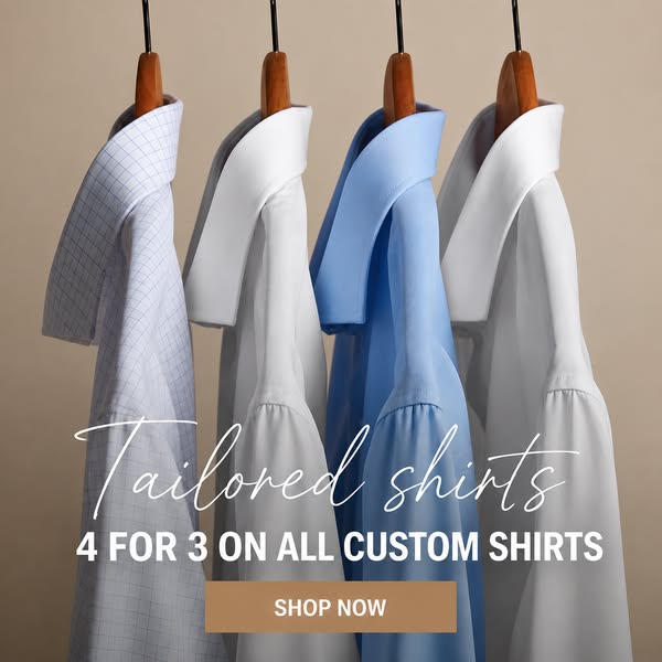 Buy 3 Shirts, Get 1 Free | Code: 4SHIRTS