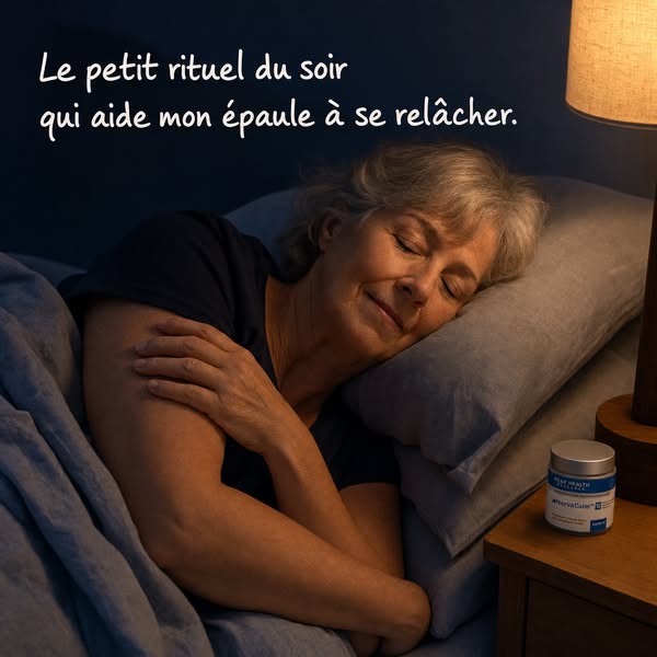 Le petit rituel du soir qui aide mon épaule à se relâcher
