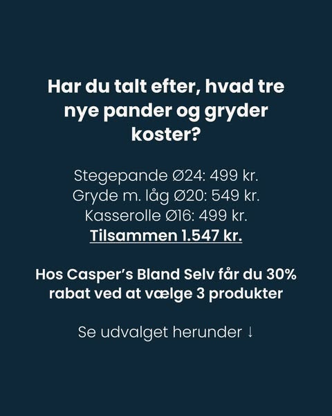Sammensæt dit eget køkkensæt