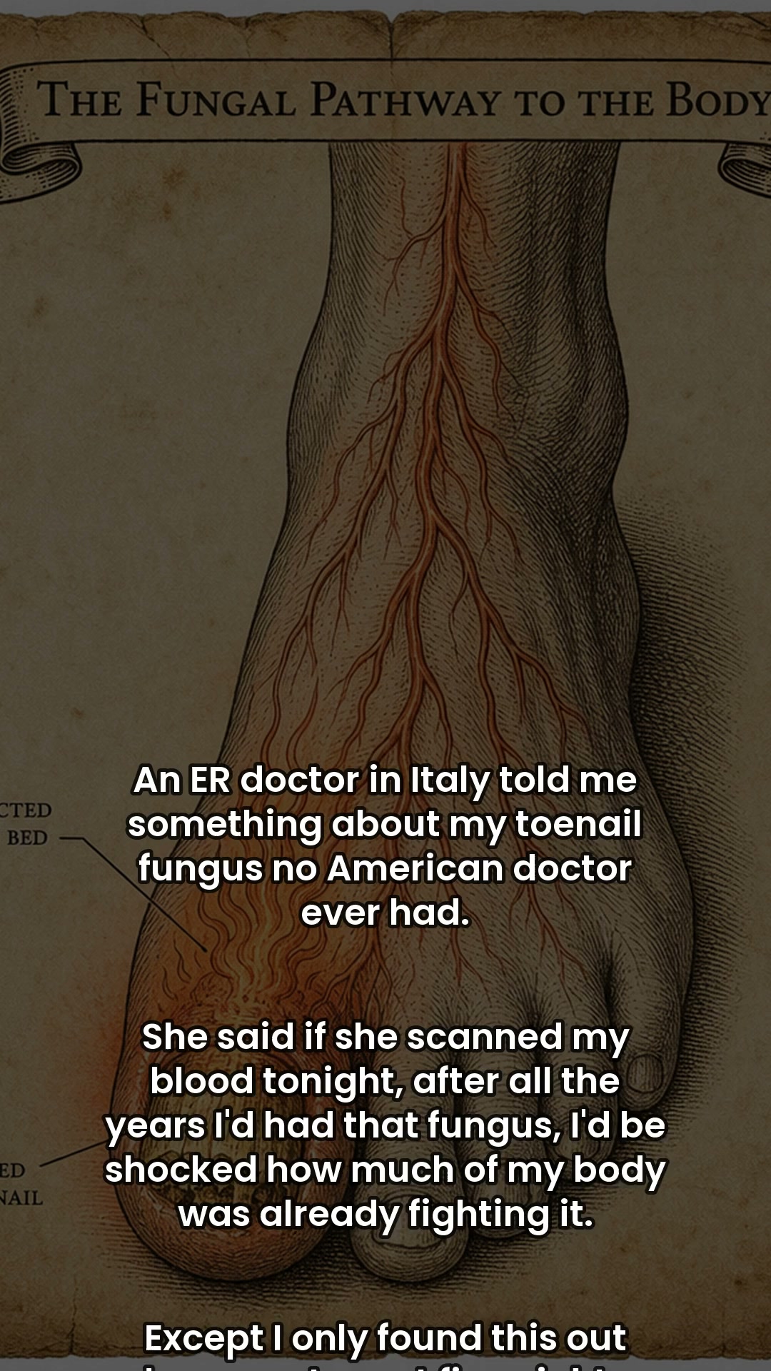 Everyone with toenail fungus needs to see this
