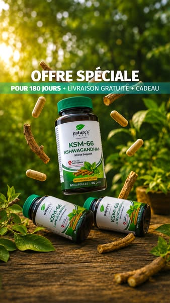 NOUVEAU: KSM-66 Ashwagandha® capsules
