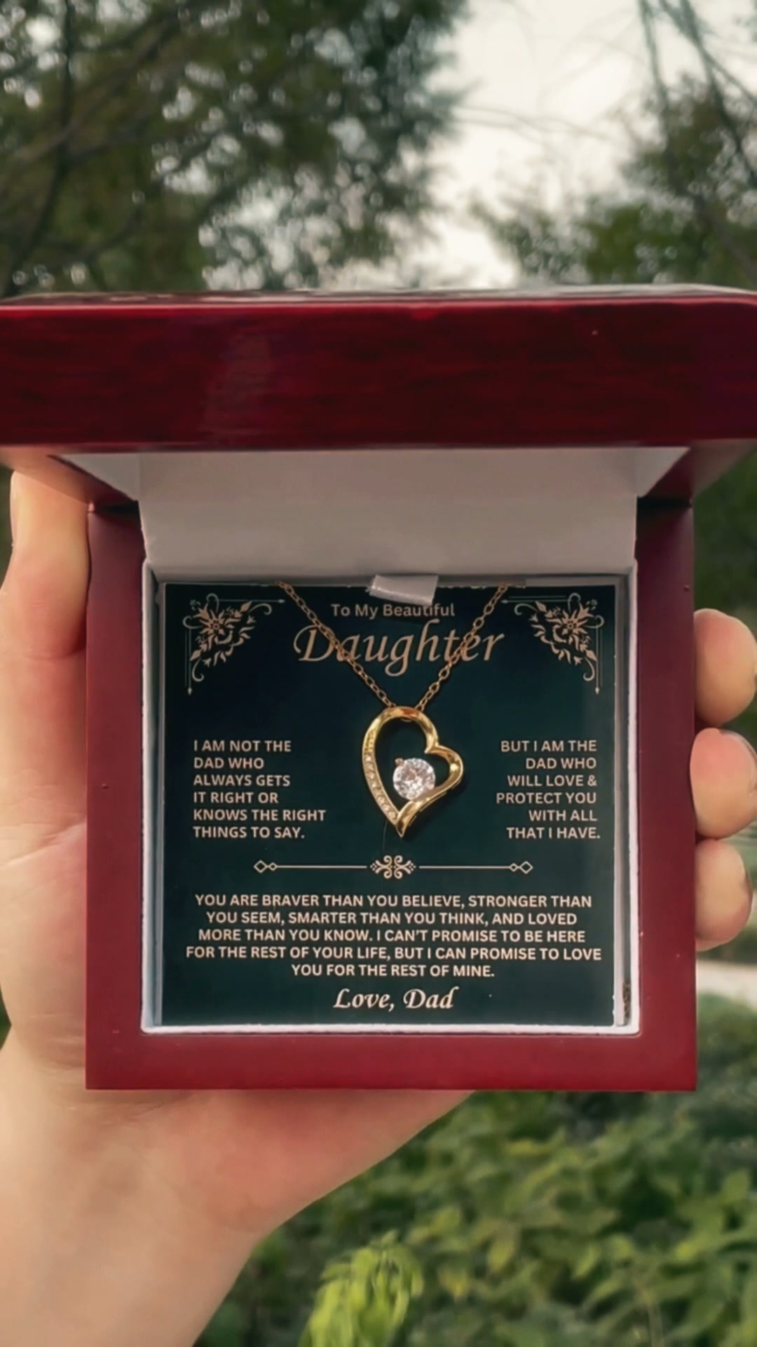 For the Luckiest Daughter