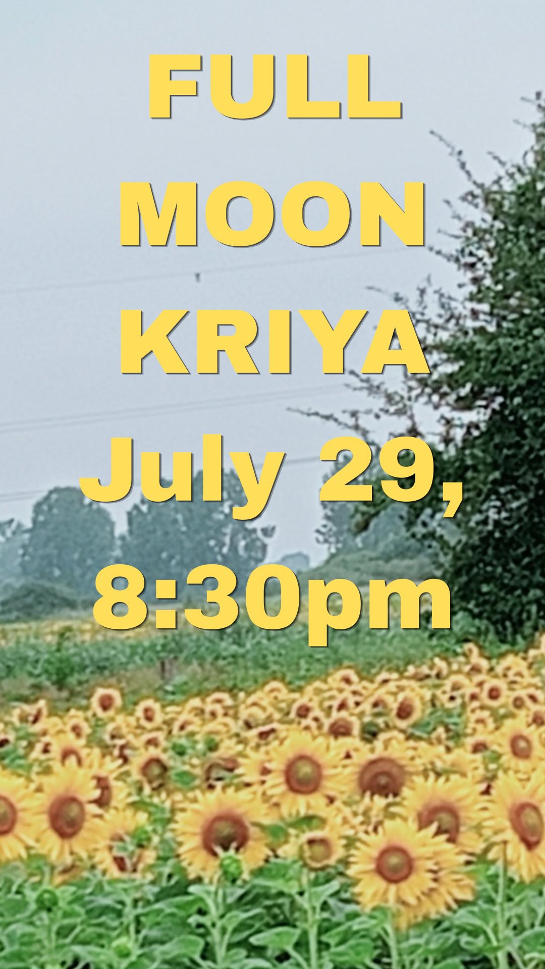 Anúncio de Samten Kriya Yoga