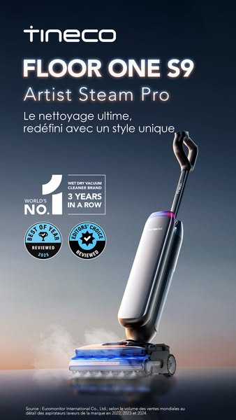 Tineco S9 Artist Steam Pro