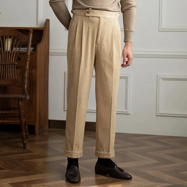 Stratton Corduroy Trousers - 50% Off