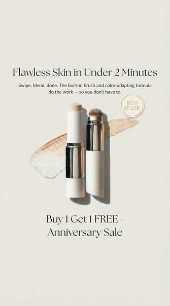 Flawless Skin in Under 2 Minutes