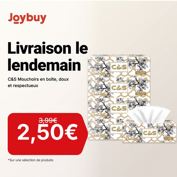Jusqu'à 50% de réduction