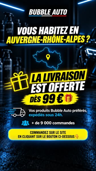 Livraison gratuite en Auvergne-Rhône-Alpes