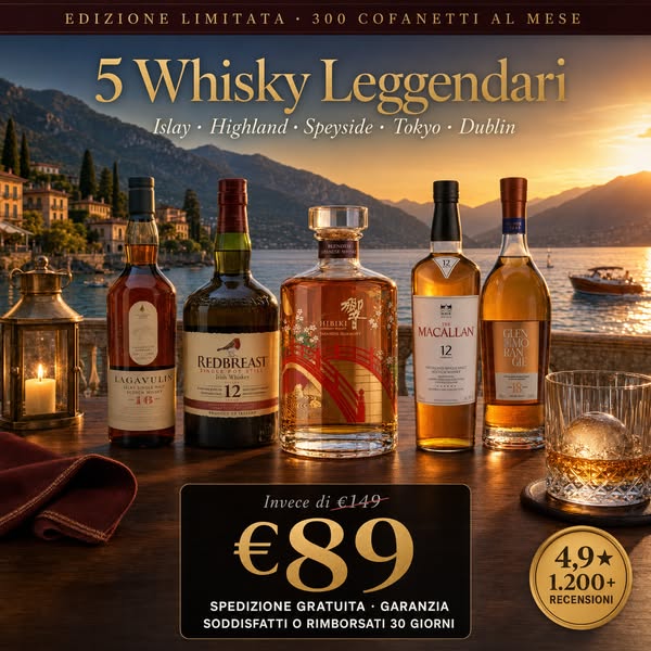 5 Whisky Leggendari · €89