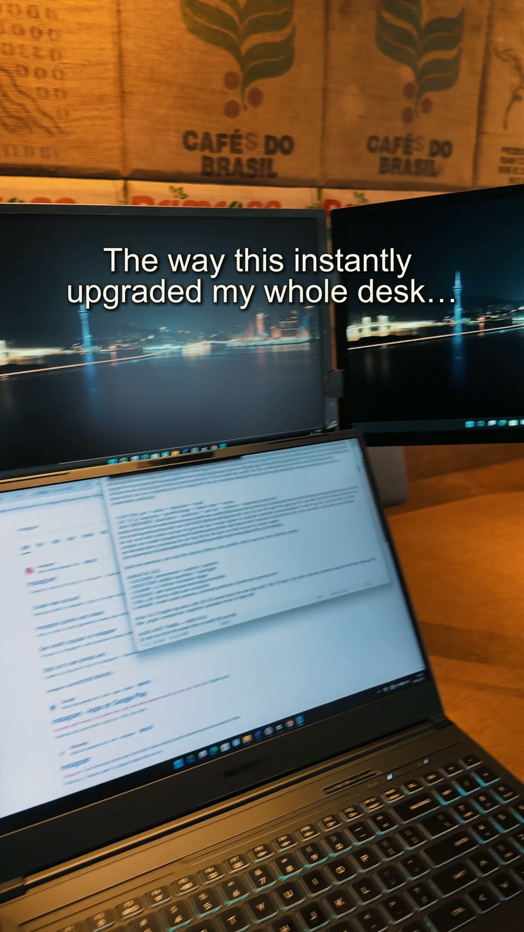 More in View. Less Window Switching.