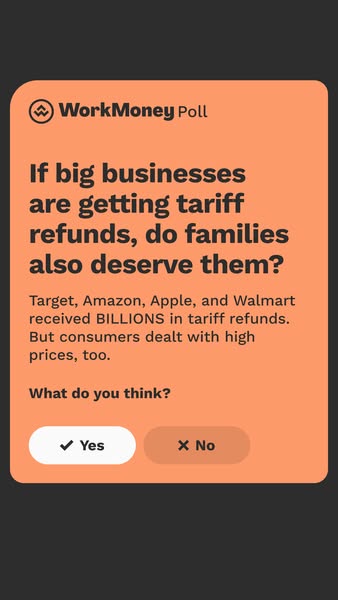 Tariff Refunds Poll