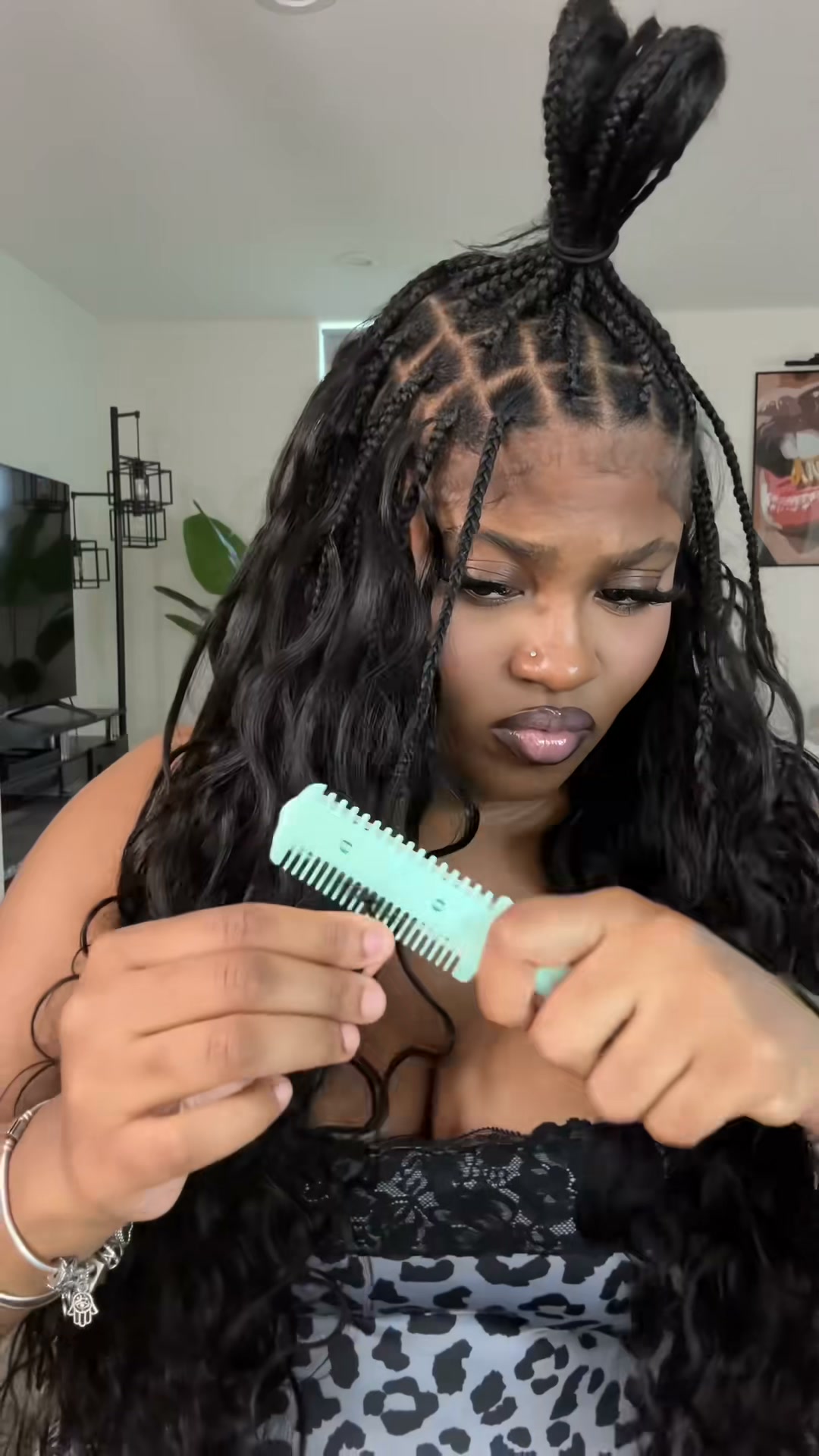 Body Wave Feather Crochet Human Hair