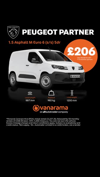 Our best value van deals