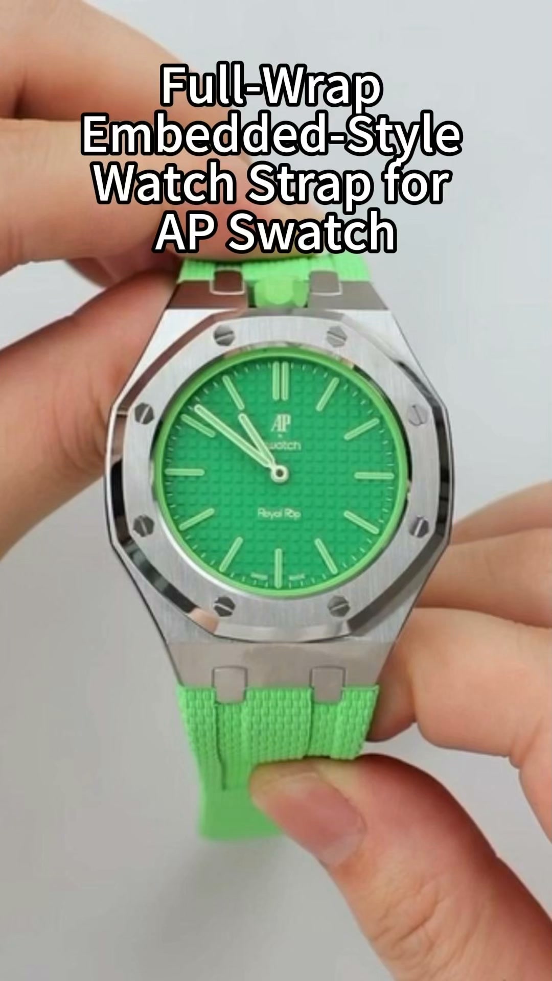 Wear the new AP watch with the strap