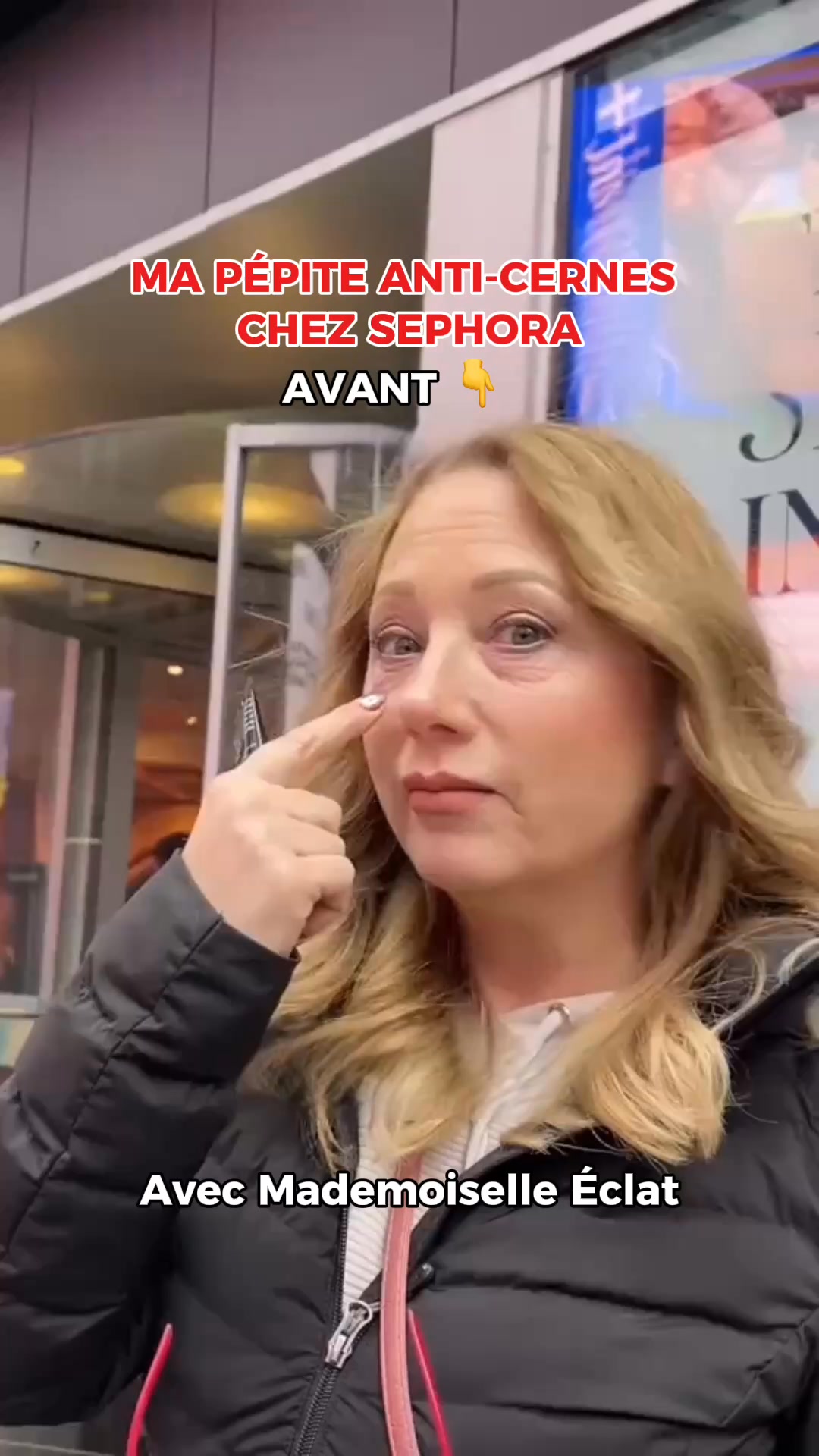 Fini les poches sous les yeux en 2 minutes.