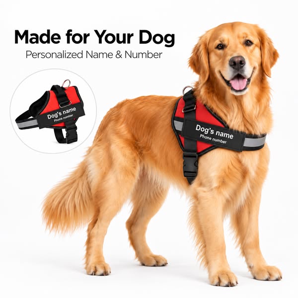 Pawbibi™ Ultimate Personalized No Pull Dog Harness